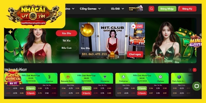 Giao diện Kong8 đẹp mắt